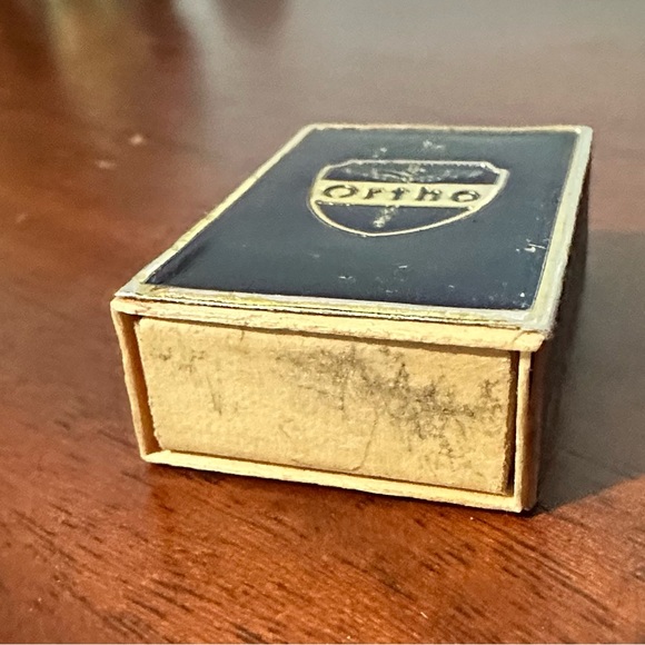 Vintage Matchbox Orthro Sultrin Medical Advertisement Triple Sulfa Cream * FLAWS - Picture 4 of 16